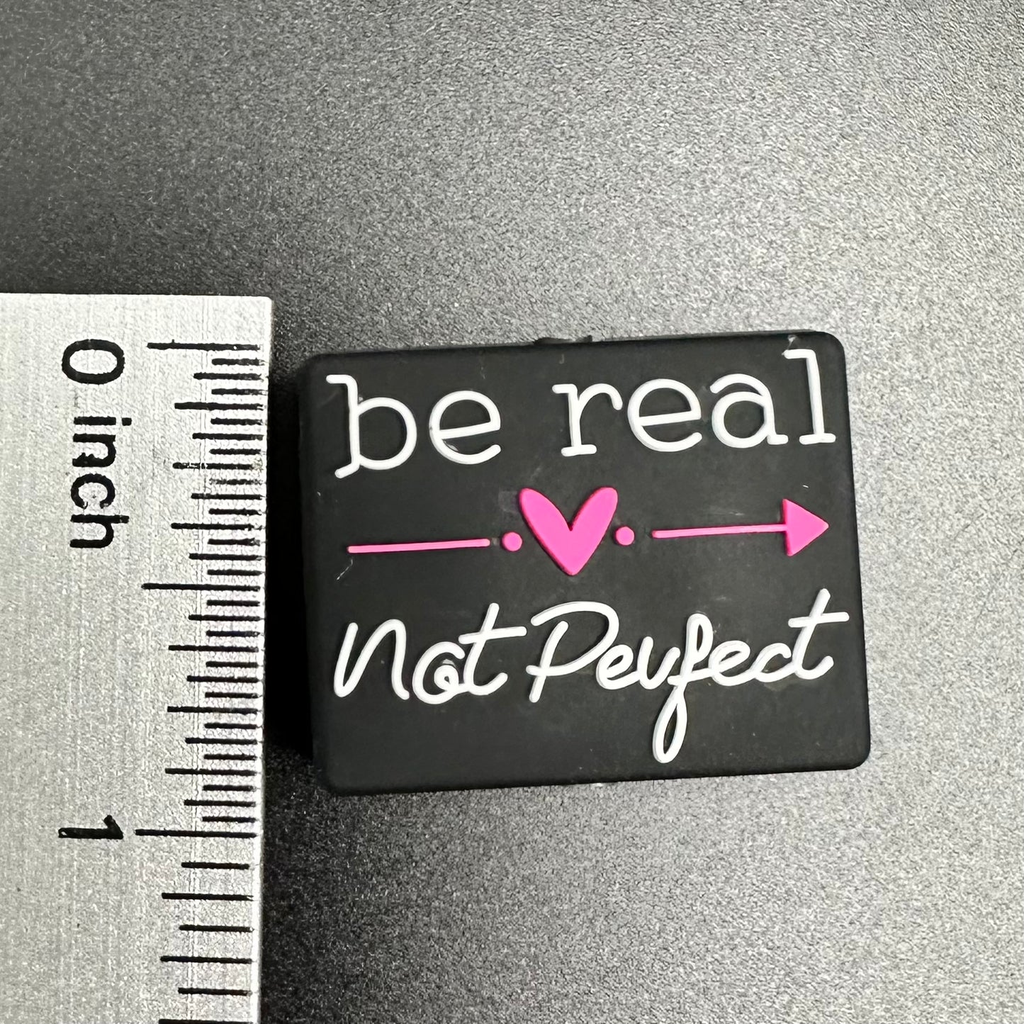 Focal Bead, Be Real Not Perfect