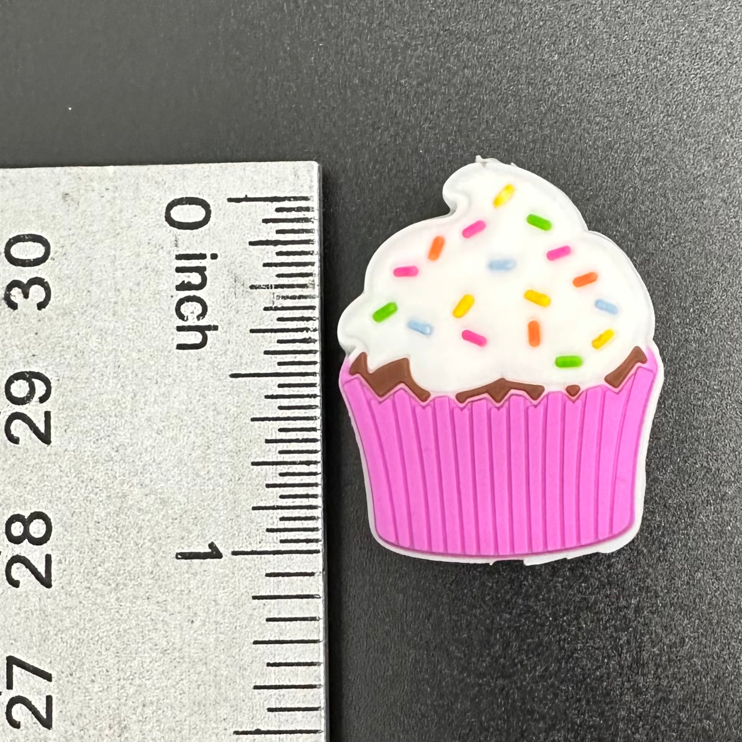 Focal Bead, Cupcake