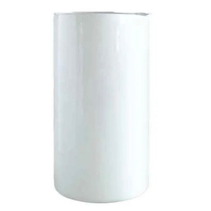 12 oz. White Skinny Straight Sublimation Tumbler