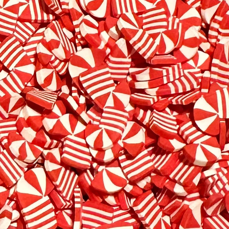 Polymer Clay Slices, Stockings