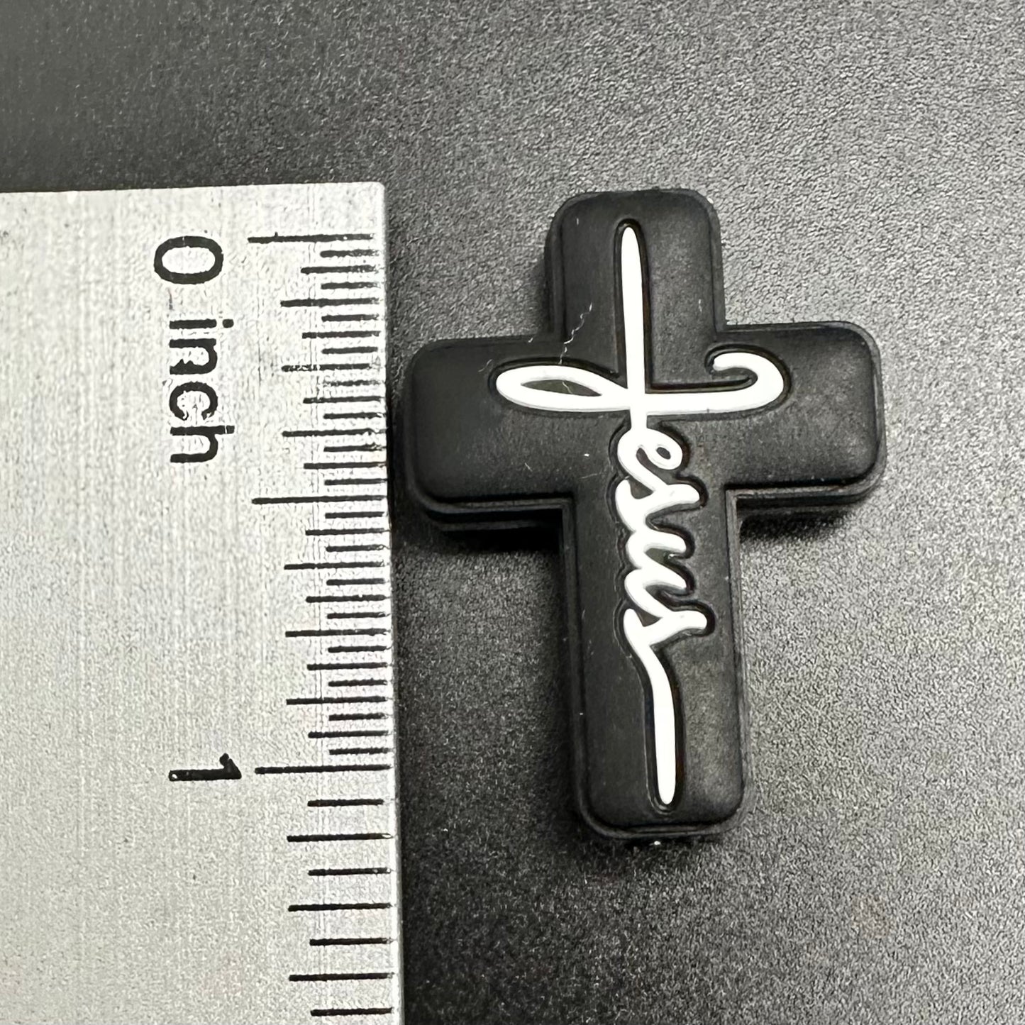 Focal Bead, Jesus Cross
