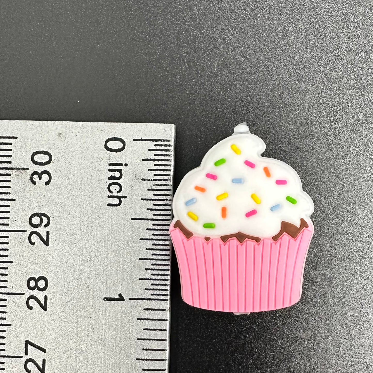 Focal Bead, Cupcake