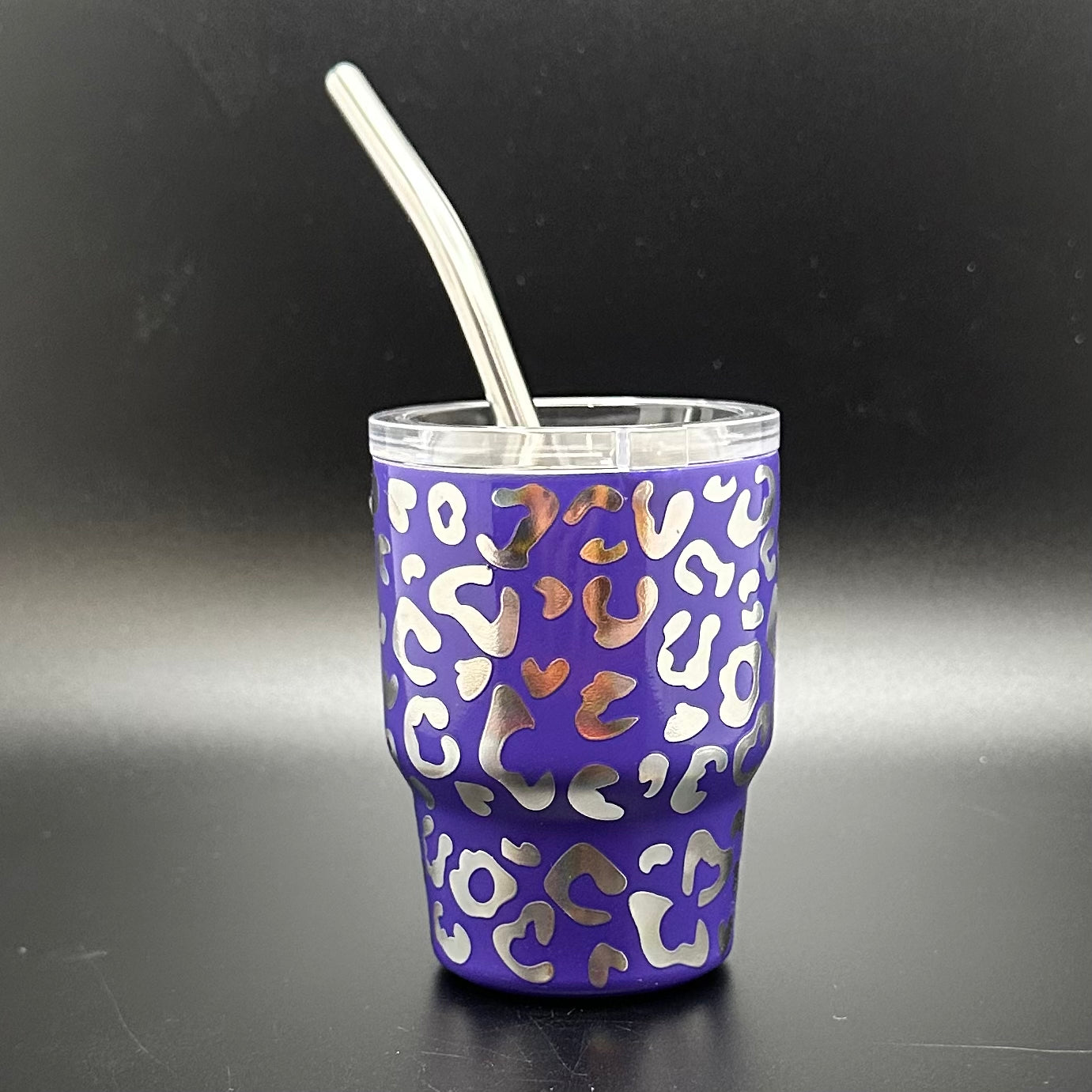Leopard Print 2oz Shot Glass Tumbler