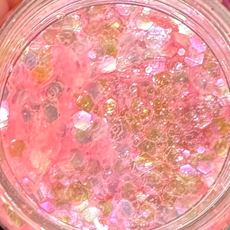Diaphanous Chunky Mix Opal Glitter