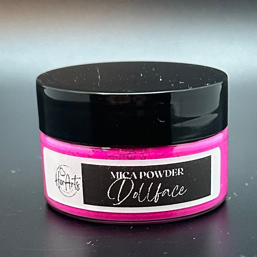 Neon Mica Powder, Dollface