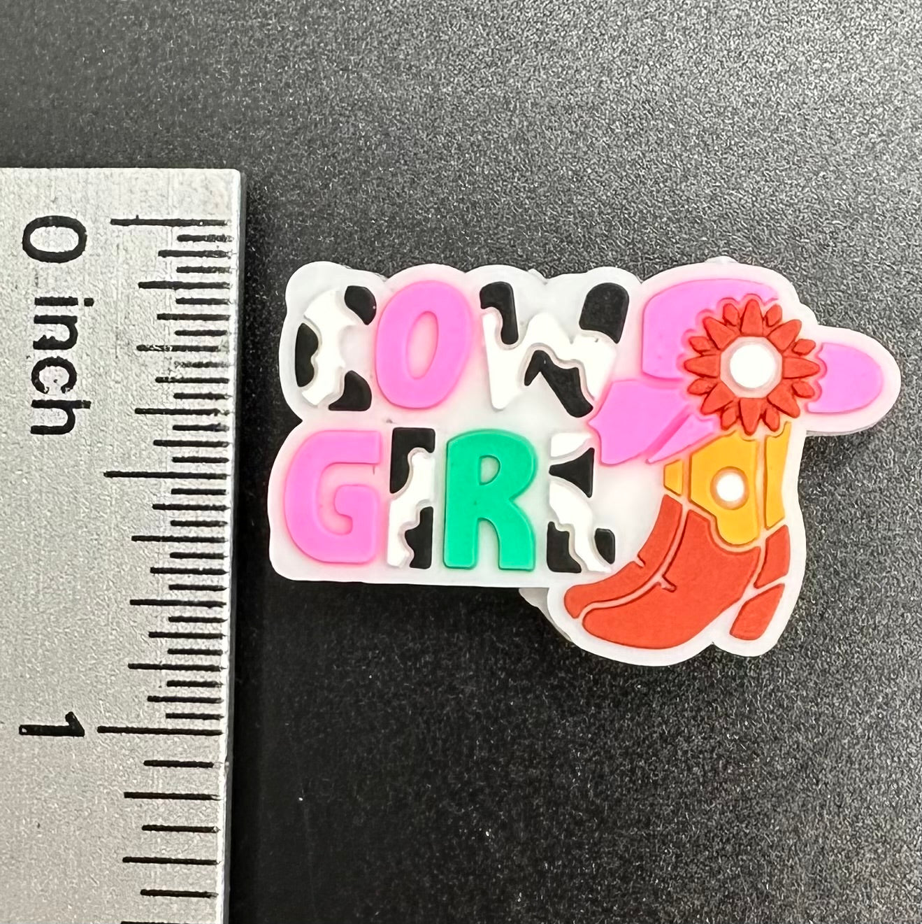 Focal Bead, Cow Girl