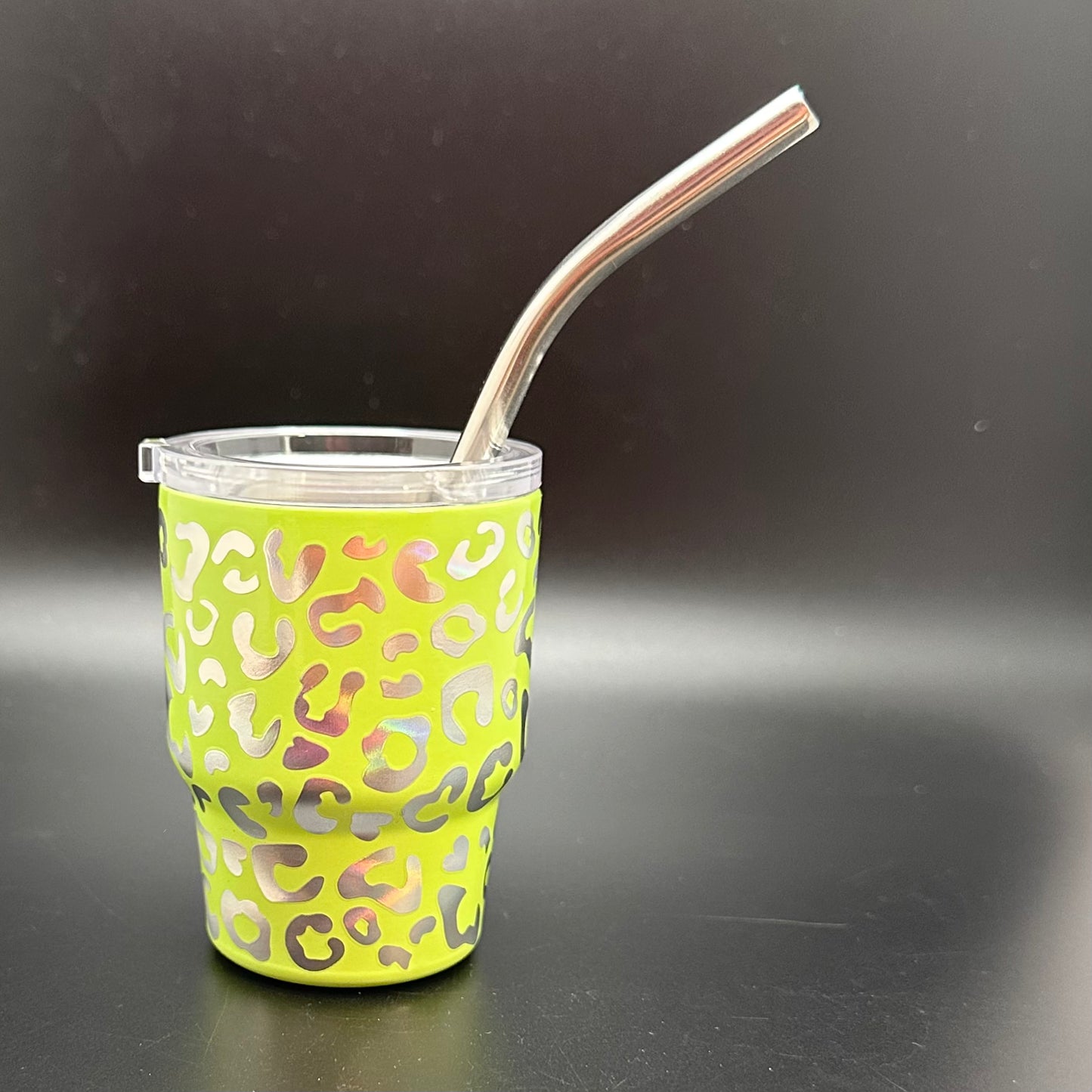 Leopard Print 2oz Shot Glass Tumbler