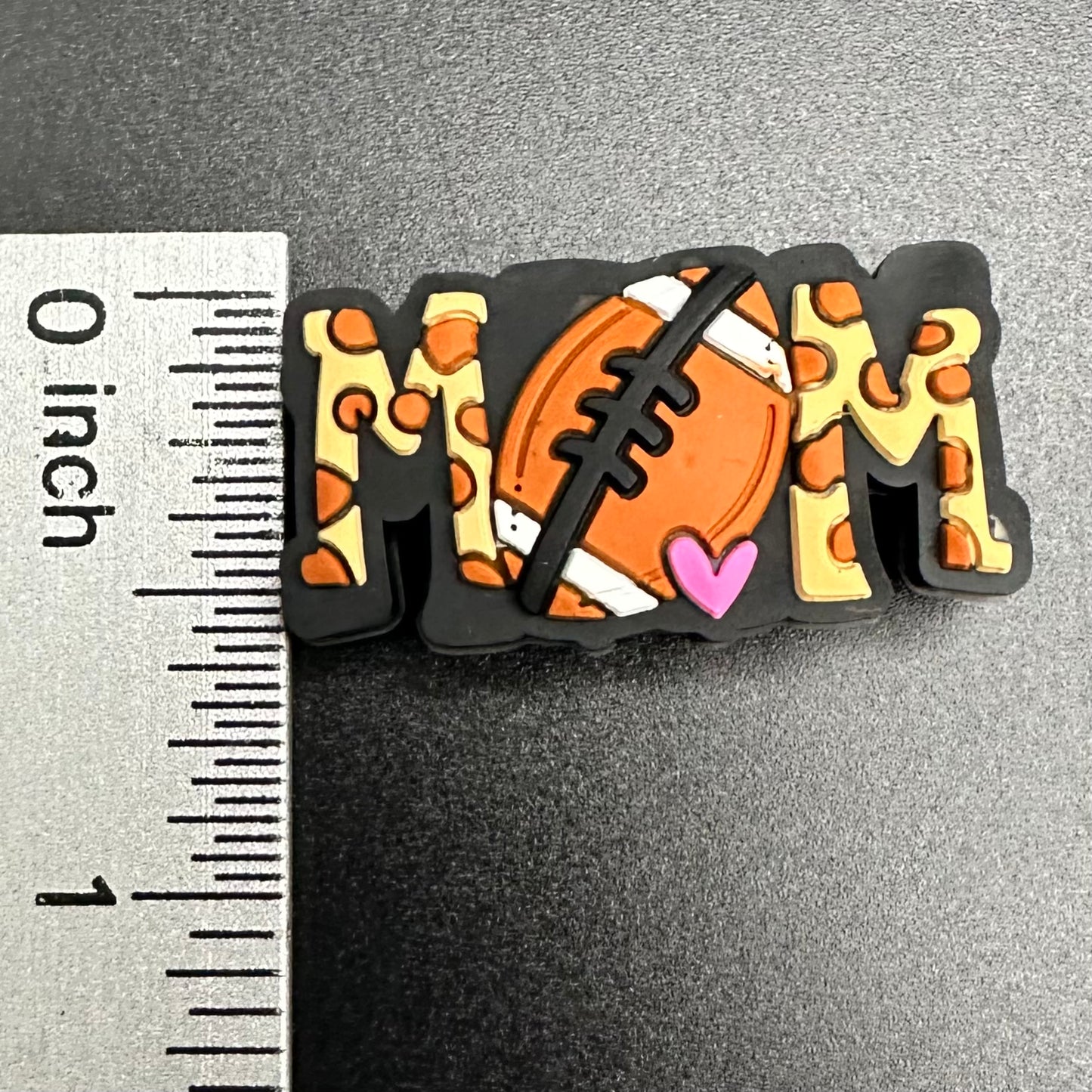 Focal Bead, Football Mom