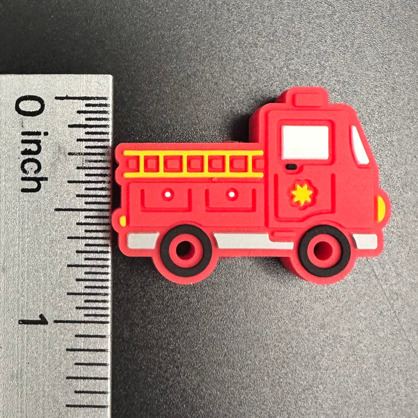 Focal Bead, Fire Truck