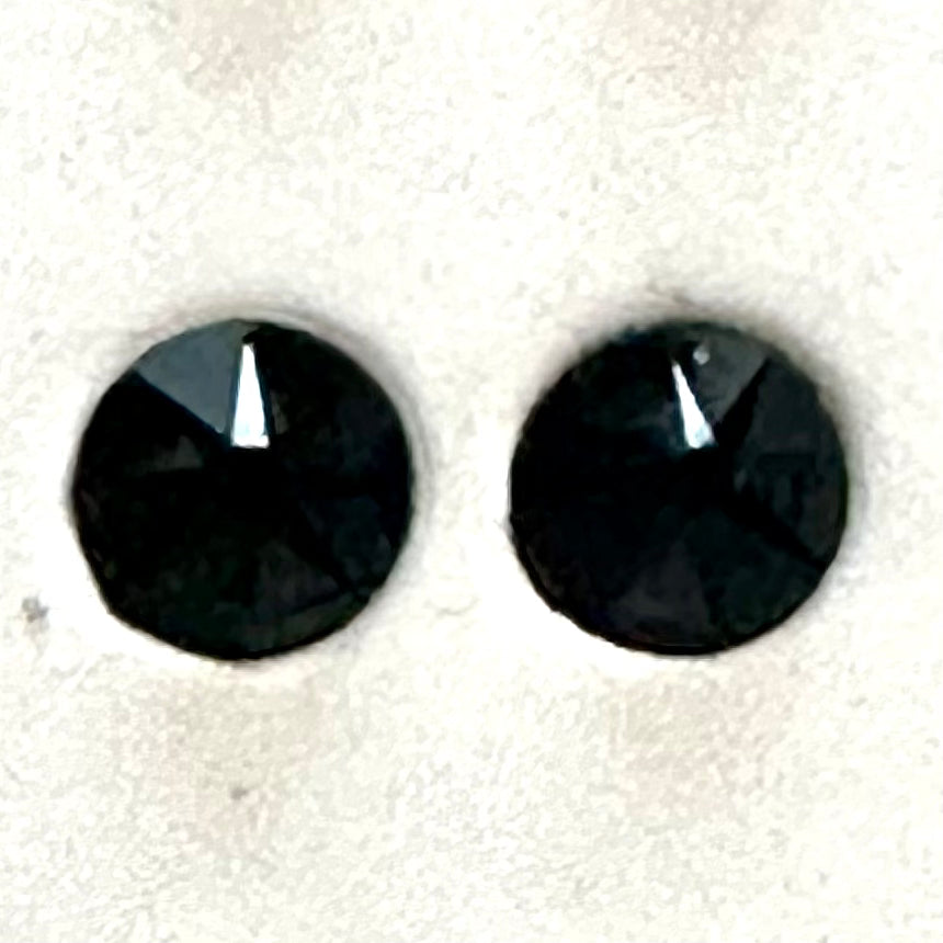 Glass Rhinestones, Jet Black