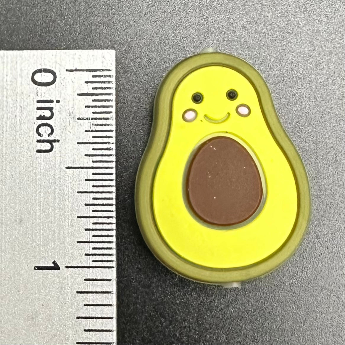 Focal Bead, Happy Avocado