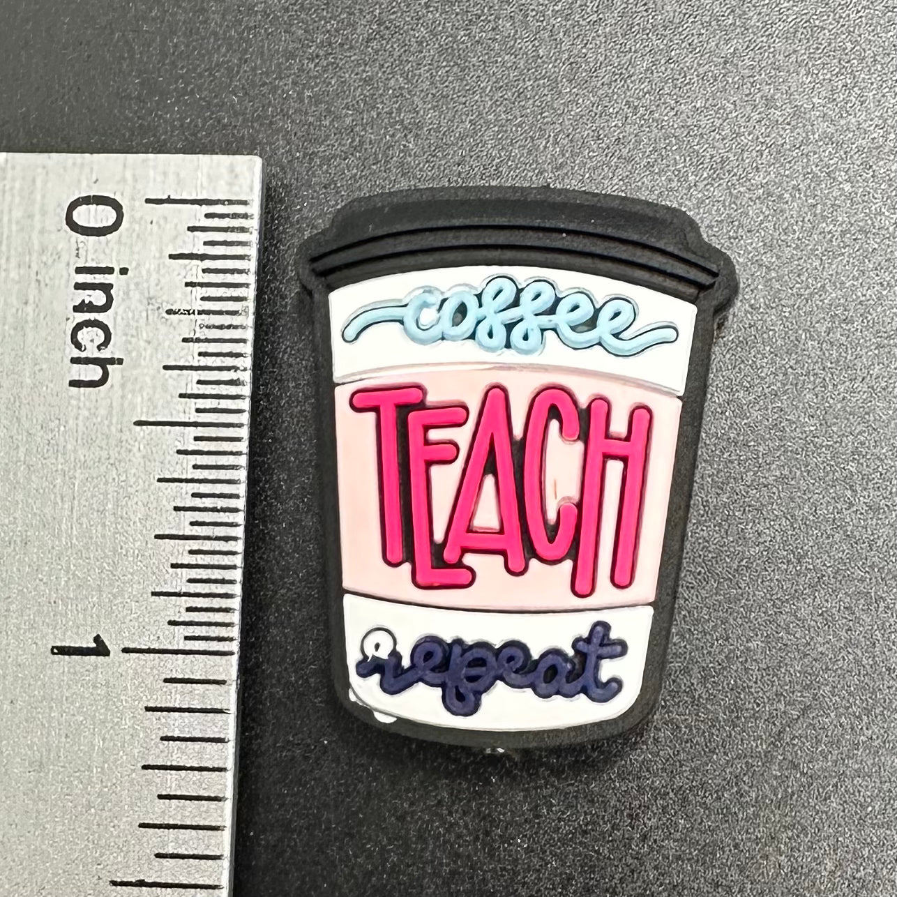 Focal Bead, Coffee Teach