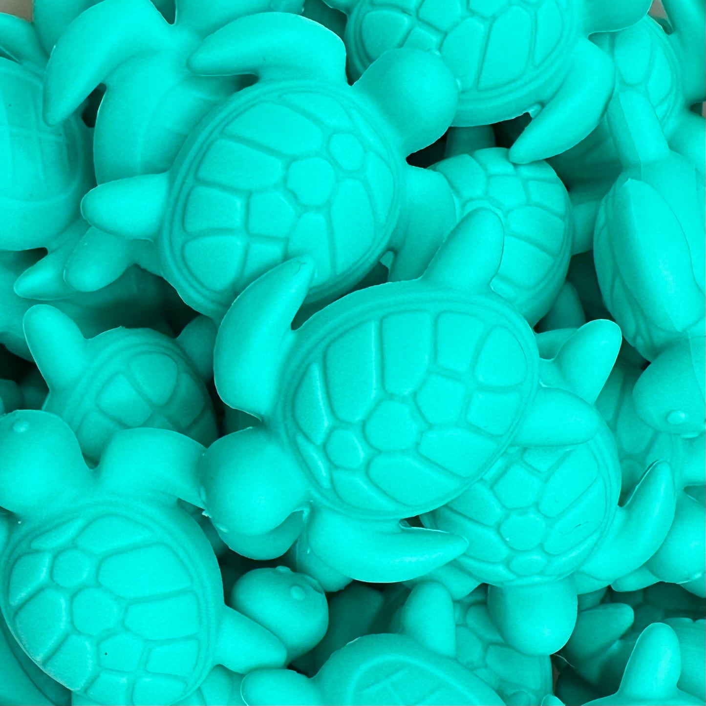 Focal Bead, Sea Turtle-Sea Glass