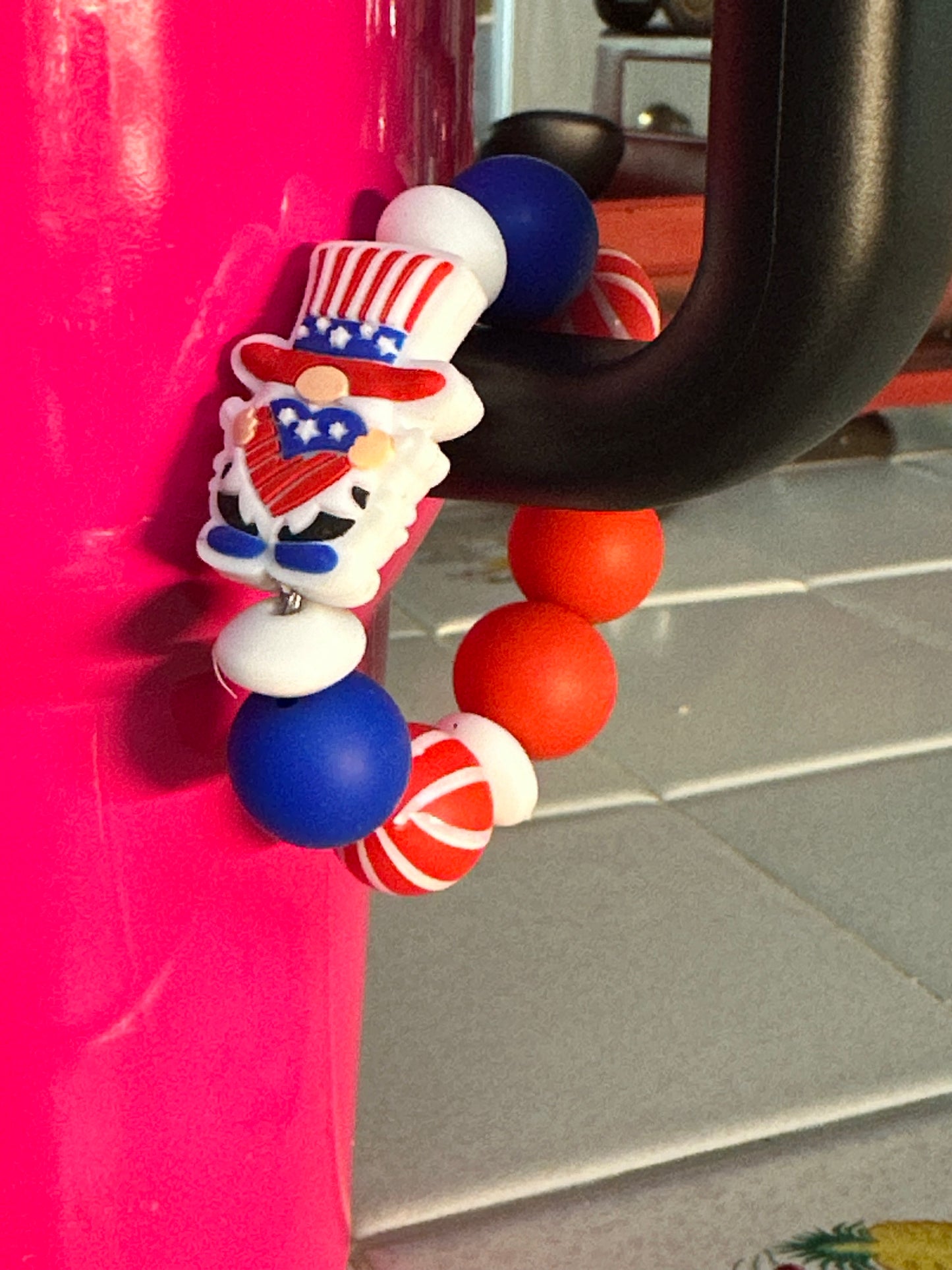 6” Stainless Keychain Cable with screw connector