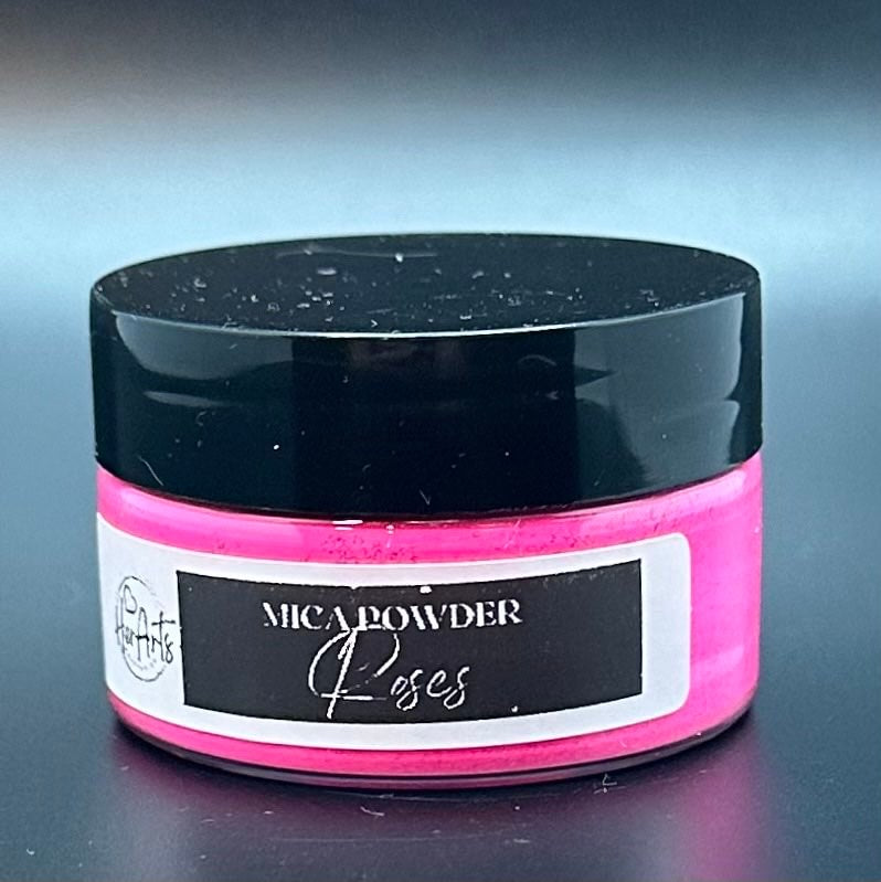 Neon Mica Powder, Roses