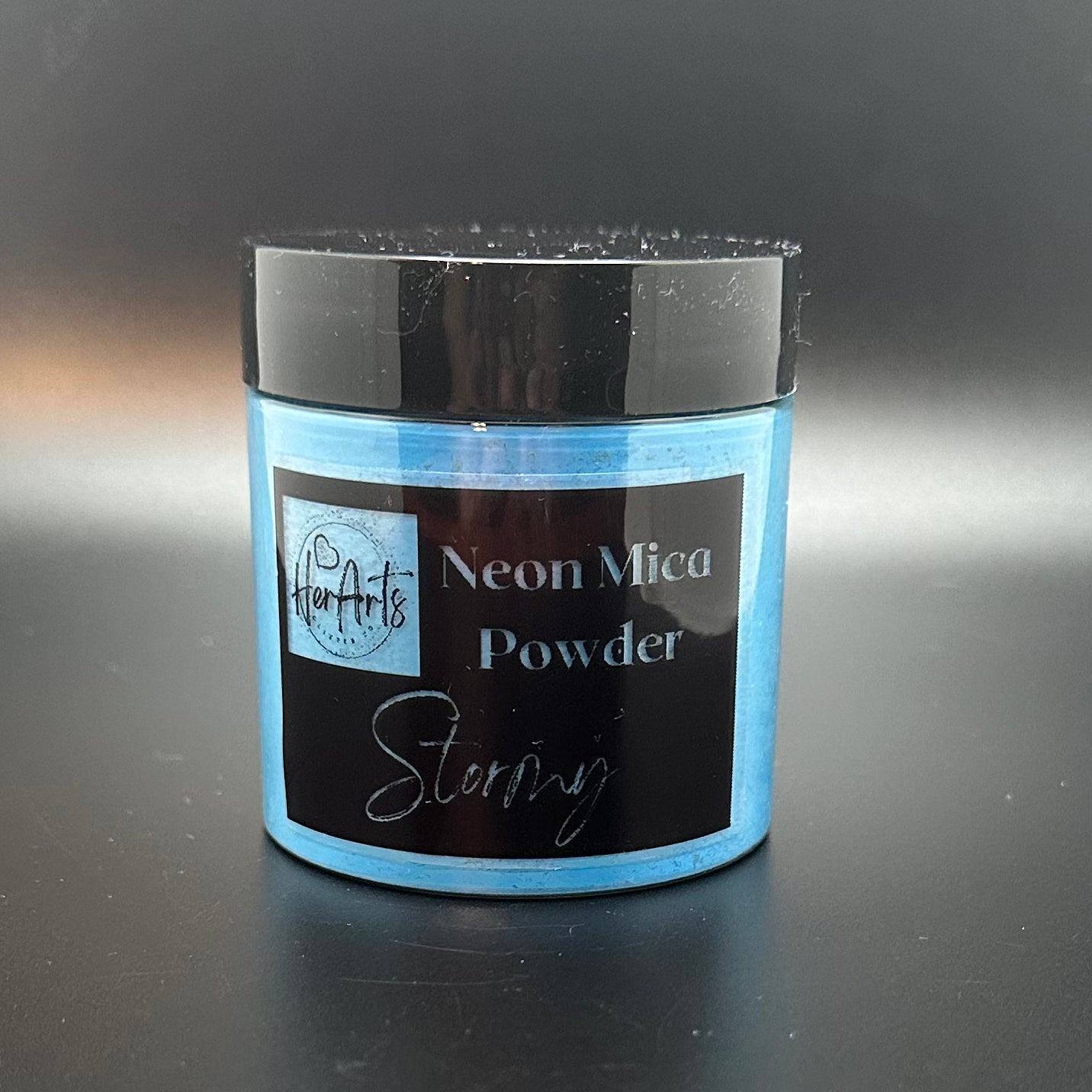 Neon Mica Powder, Stormy