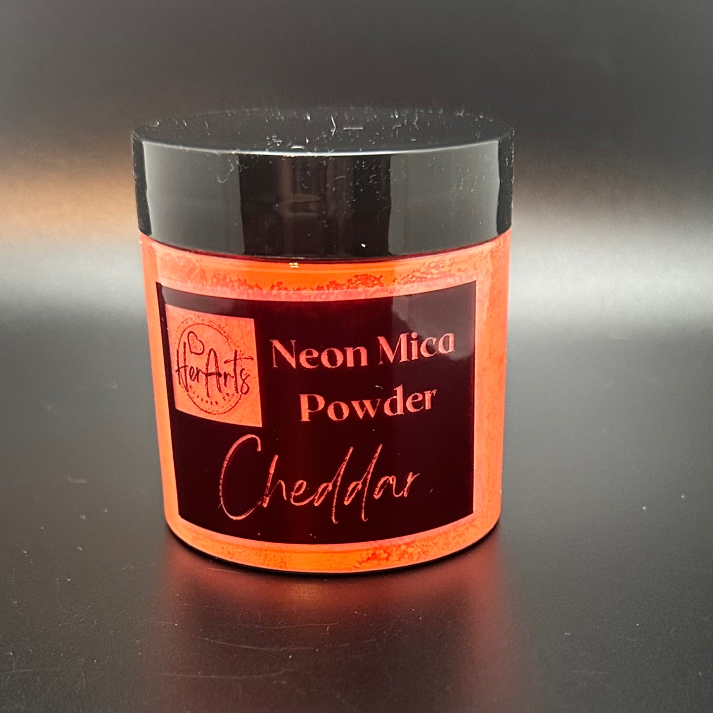 Neon Mica Powder, Cheddar