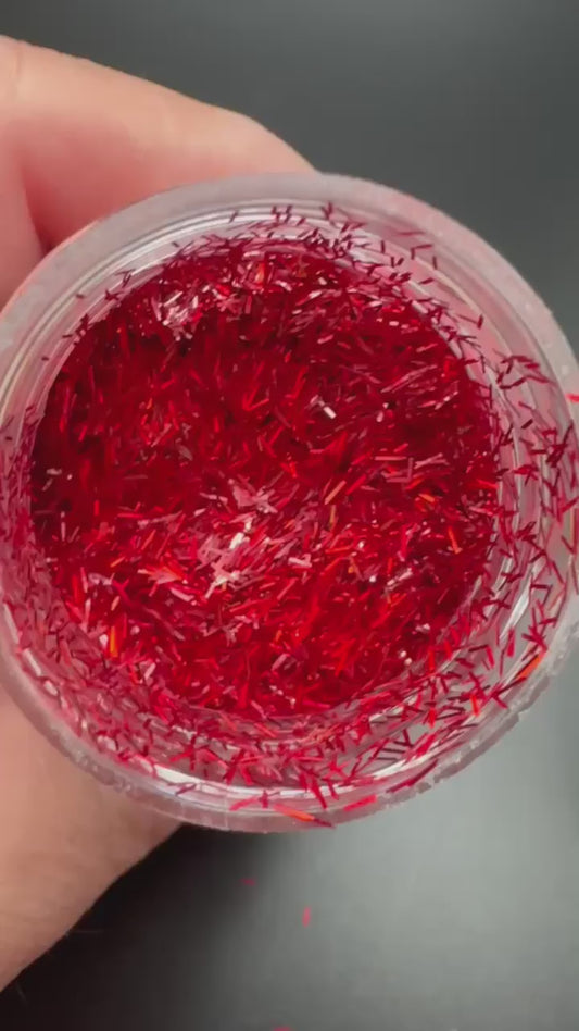 Ruby Slippers Metallic Strip Glitter