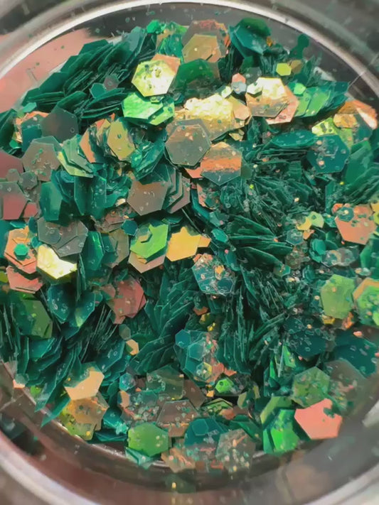 Castleton Pearl Fluorescence Chunky Mix Glitter