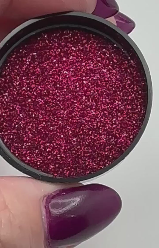 Black Cherry Fine Glitter