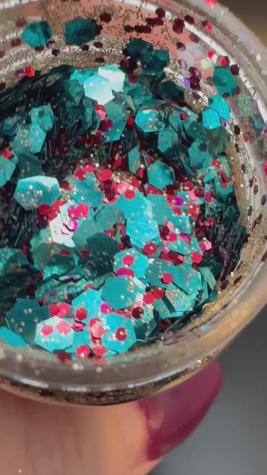 Tick Tock Metallic Chunky Mix Glitter SPECIAL BUY