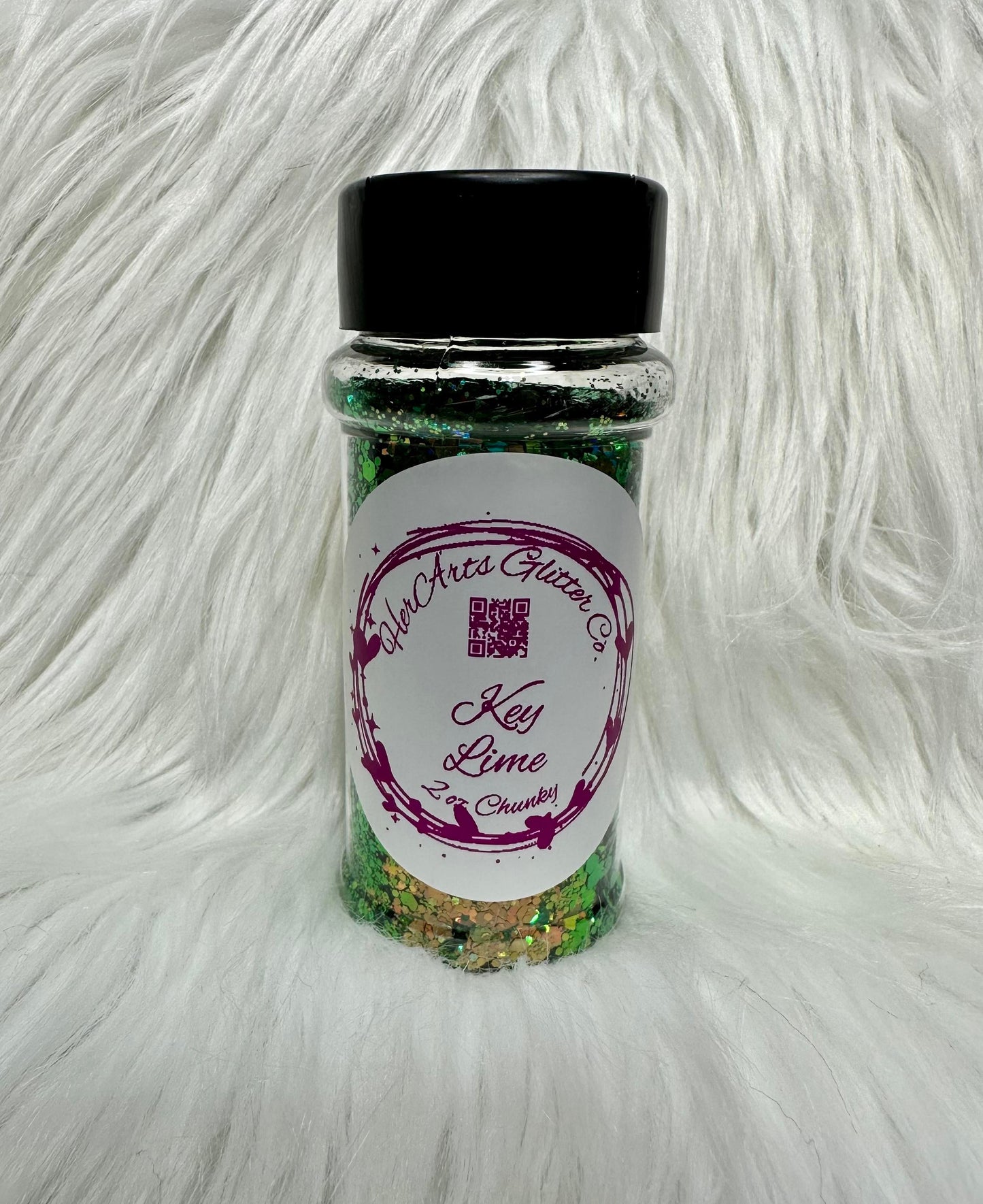 Key Lime Chameleon Chunky Mix Glitter