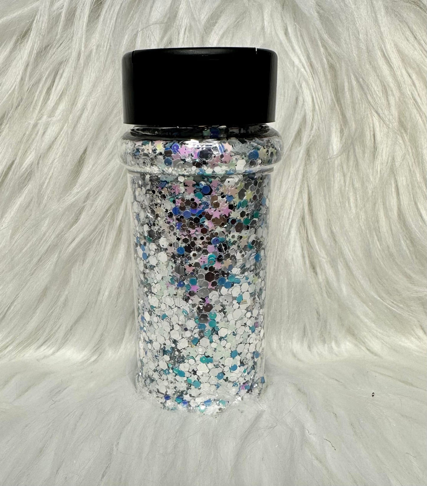 Pastel Frost Christmas Chunky Mix Glitter