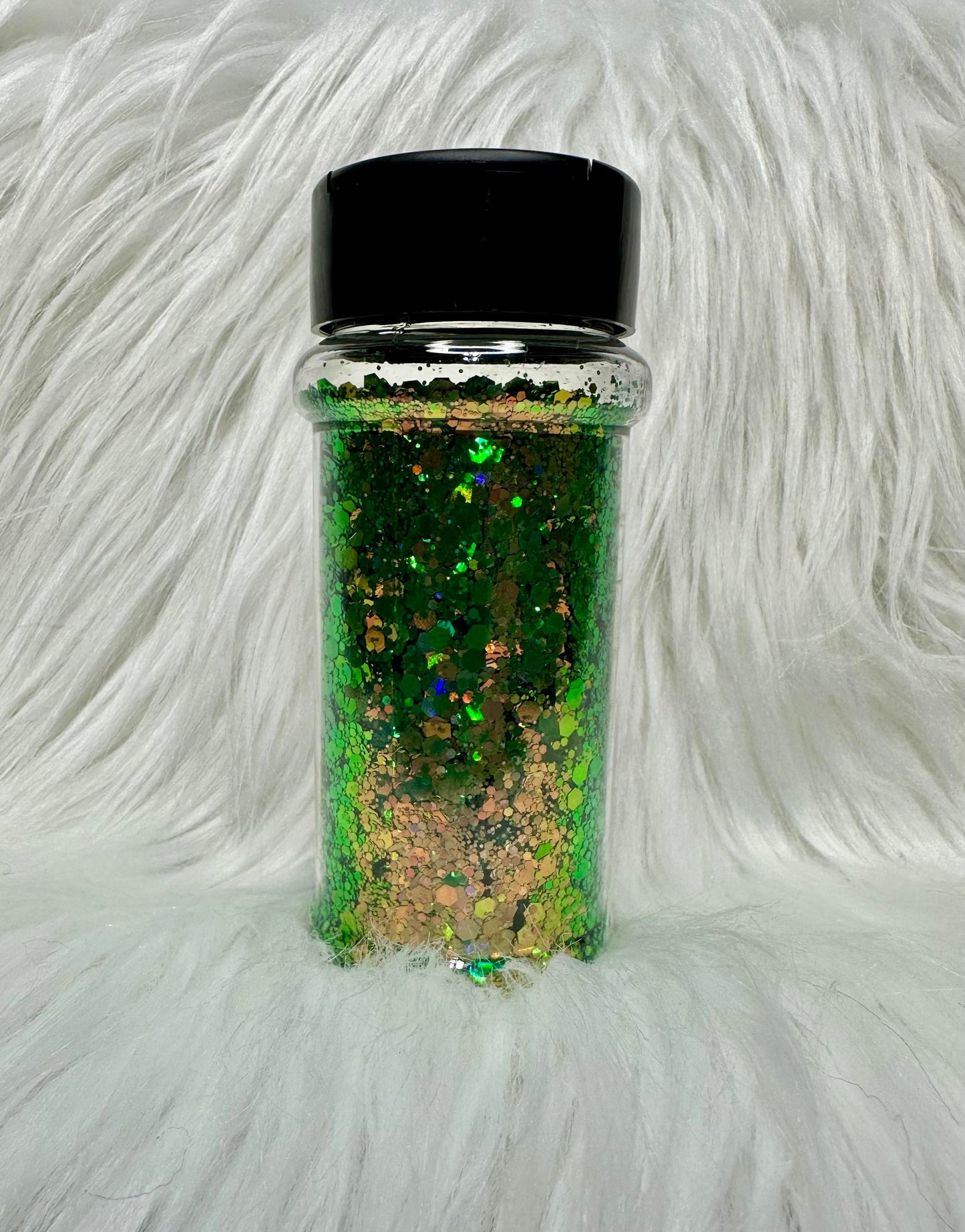 Key Lime Chameleon Chunky Mix Glitter