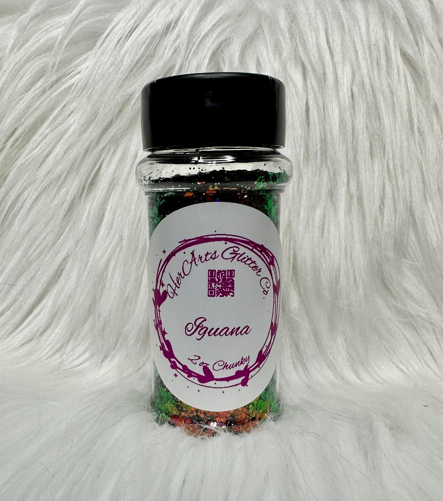 Iguana Chameleon Chunky Mix Glitter