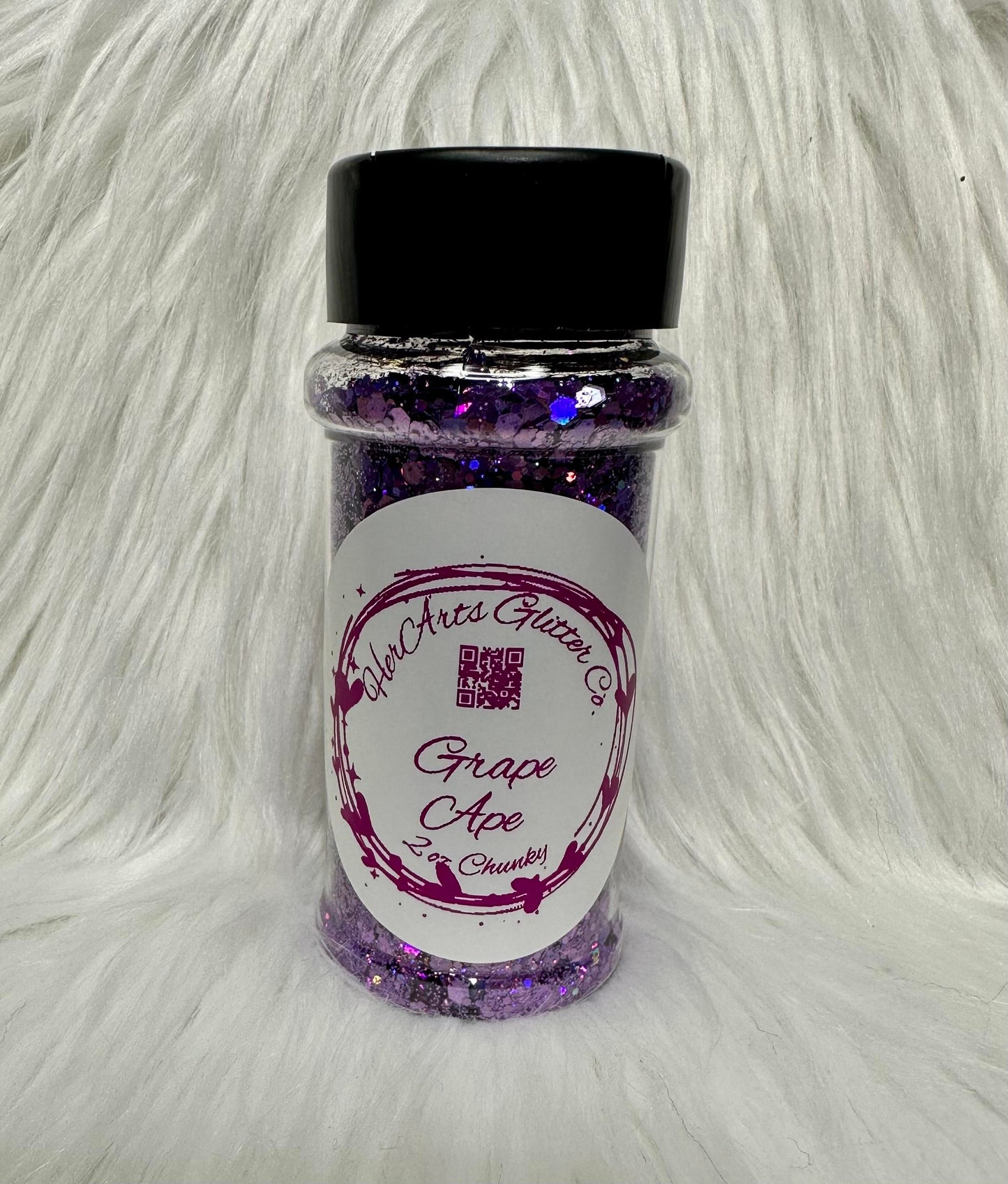 Grape Ape Holographic Chunky Mix Glitter