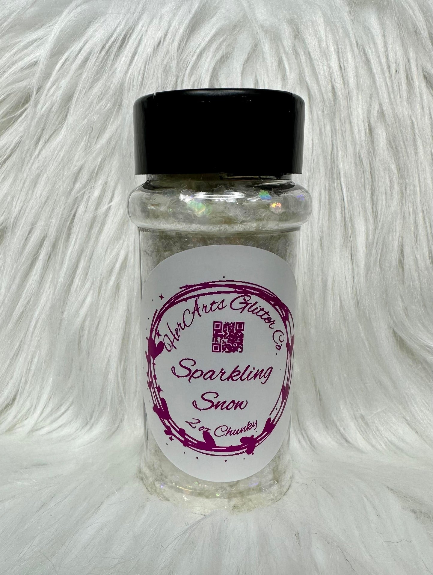 Sparkling Snow Holographic Chunky Mix Glitter