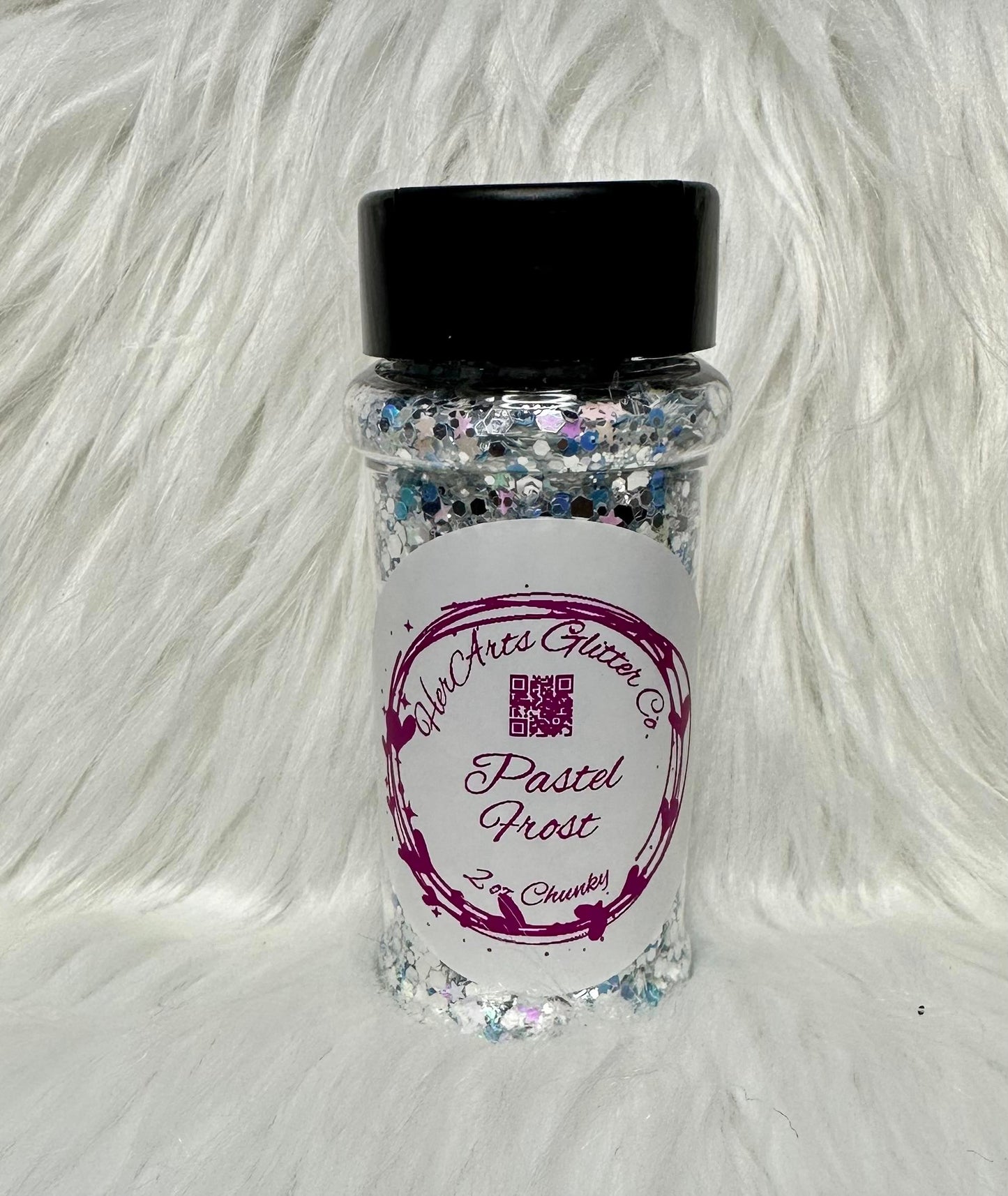 Pastel Frost Christmas Chunky Mix Glitter