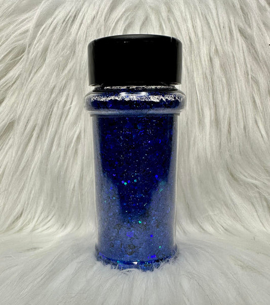 Deep Waters Holographic Chunky Mix Glitter