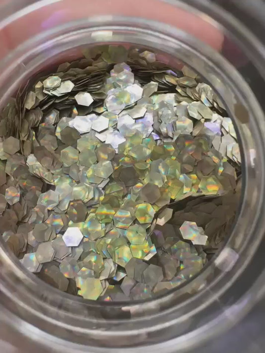 Monkey Business Cats Eye Holographic Chunky Glitter