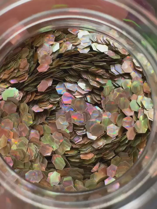 Dusty Lane Cats Eye Holographic Chunky Glitter