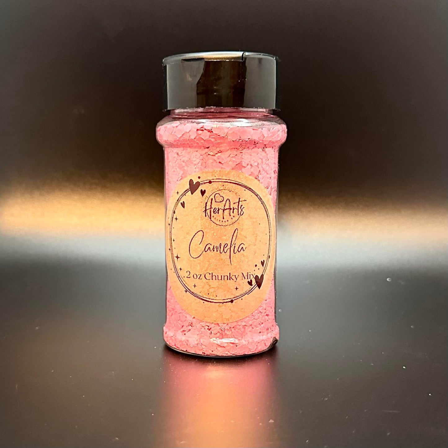 Camelia Macaron Chunky Mix Glitter