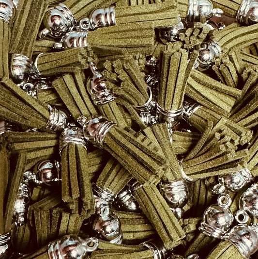 Leather Tassels, Camoflauge