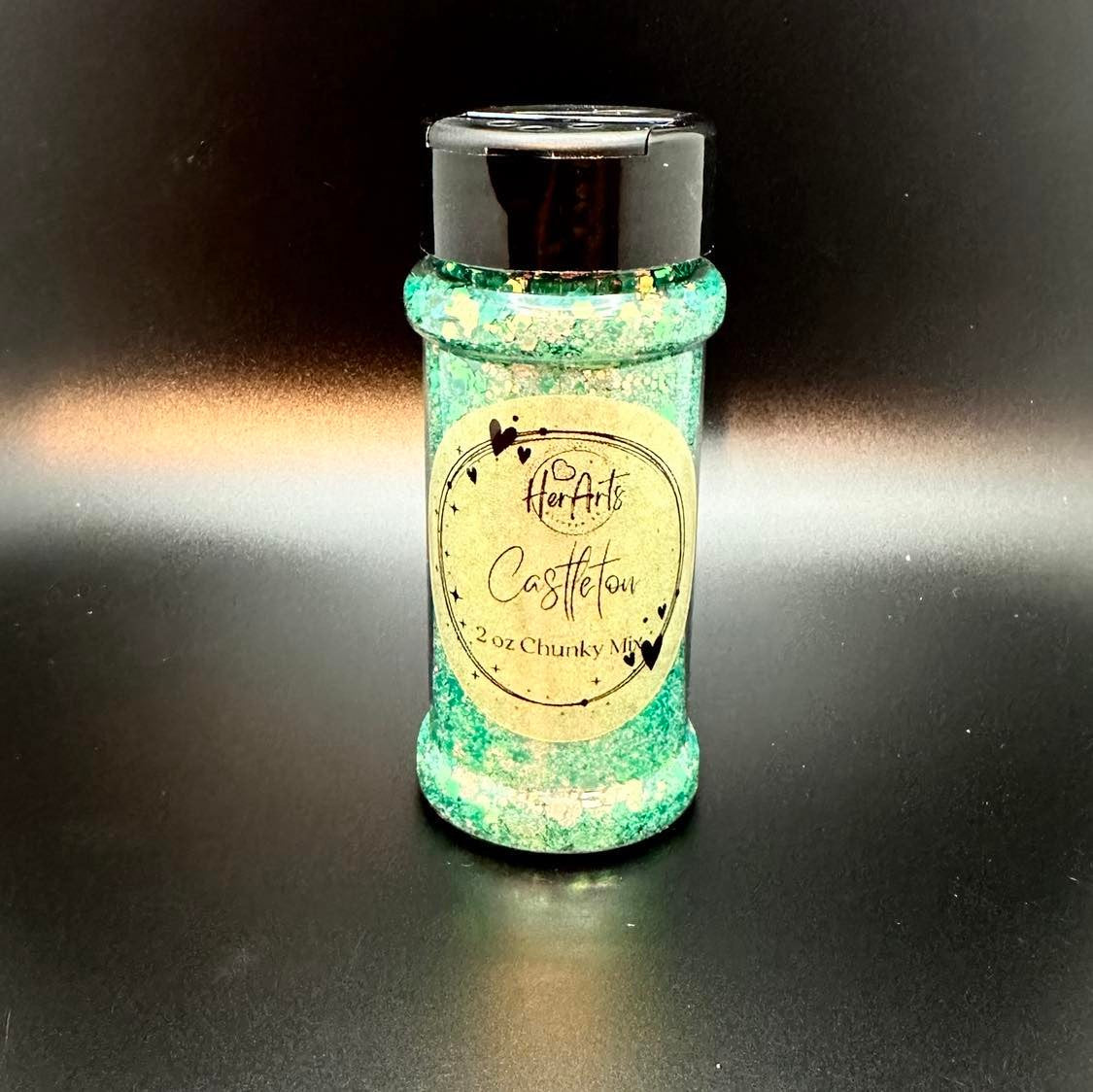 Castleton Pearl Fluorescence Chunky Mix Glitter