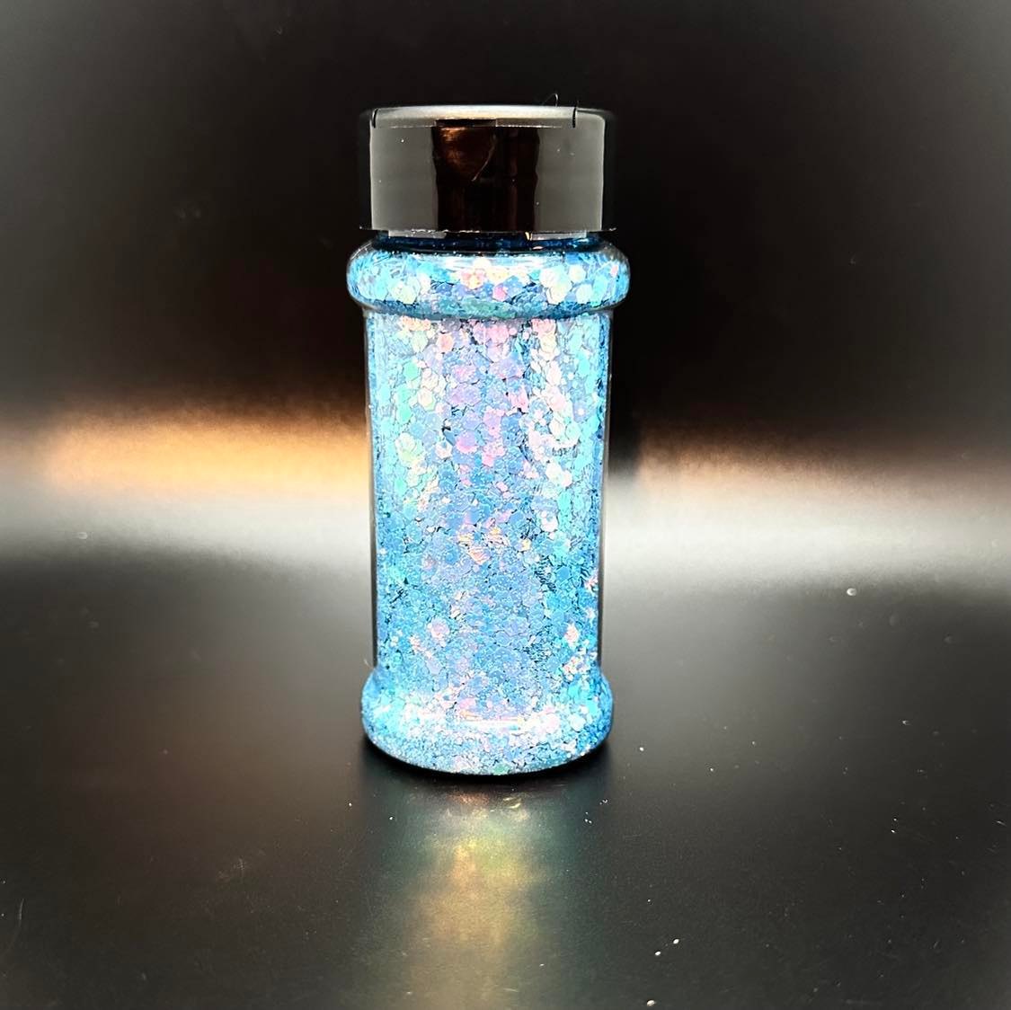 Cerulean the World Pearl Fluorescence Chunky Mix Glitter