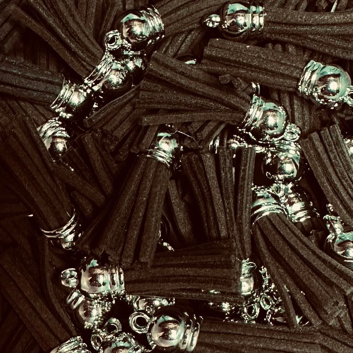Leather Tassels, Coffee Bean