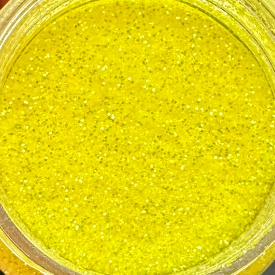 Electric Lemon Holographic Fine Glitter