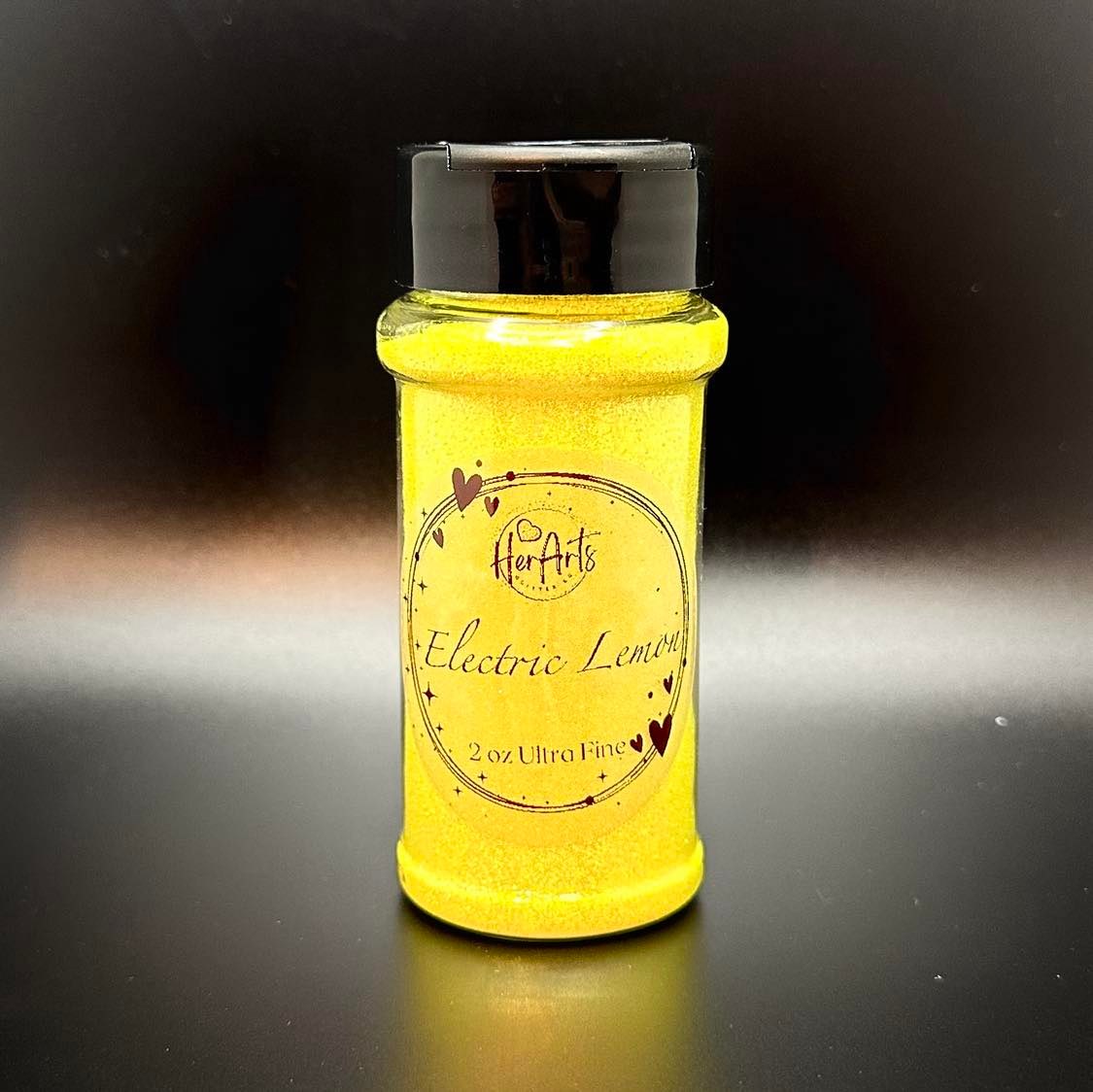 Electric Lemon Holographic Fine Glitter