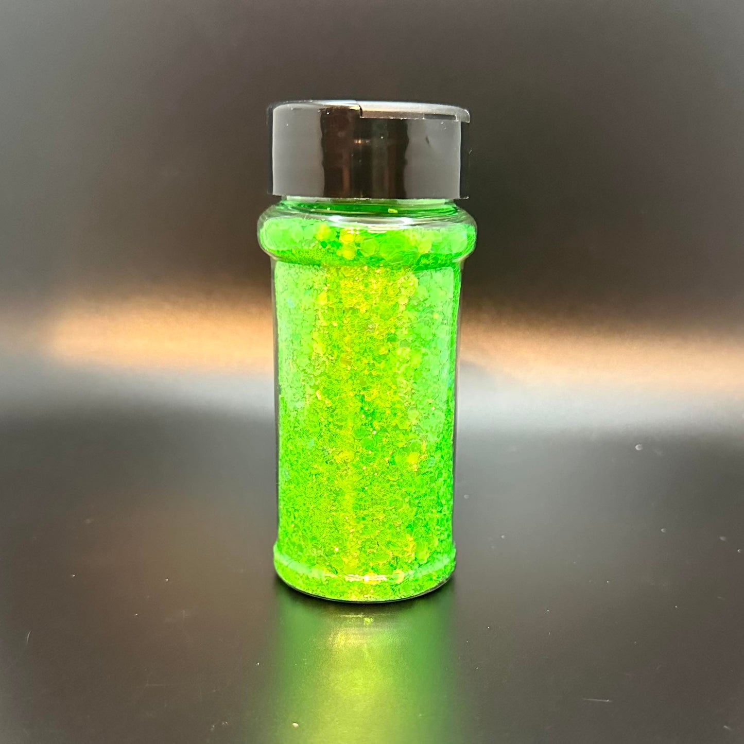 Frog Legs Highlight Iridescent Glitter
