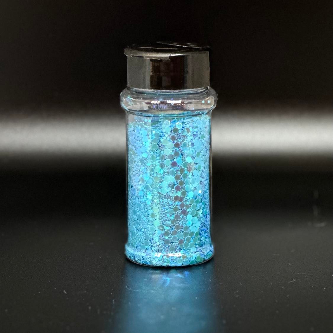 Frosty Blue Raspberry Luminous Color Shifting Chunky Mix Glitter