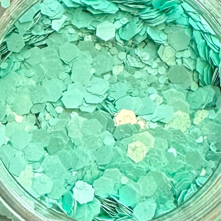 Hydrangea Macaron Chunky Mix Glitter