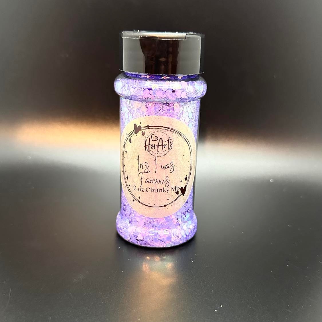 Iris I was Famous Pearl Fluorescence Chunky Mix Glitter