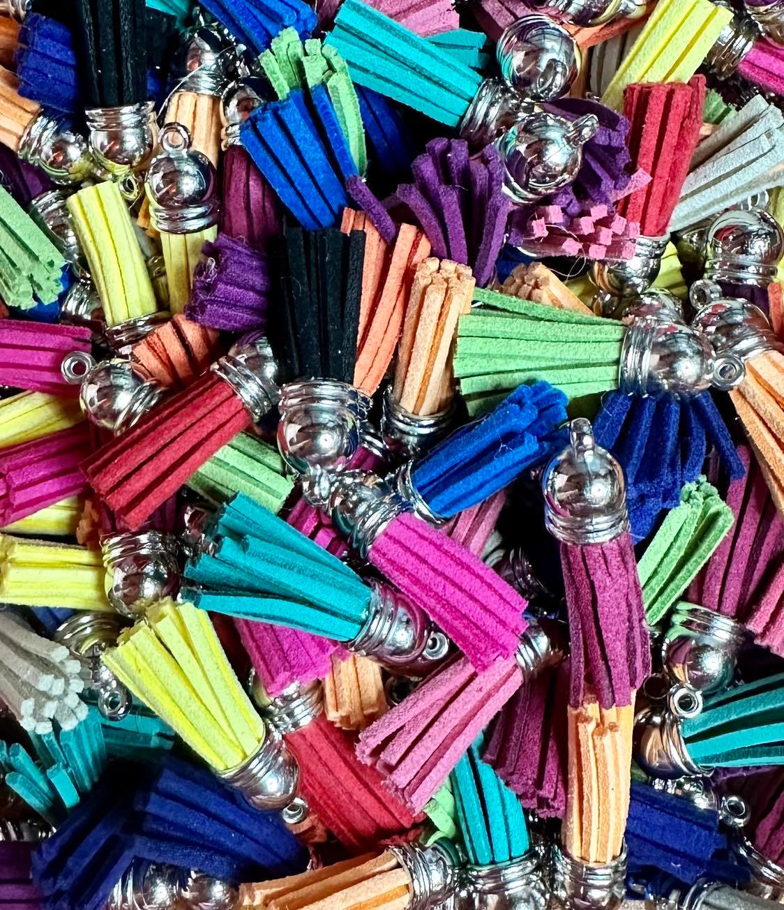 Leather Tassels, Aluminum