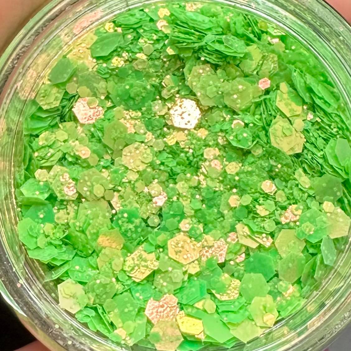 Light Saber Pearl Fluorescence Chunky Mix Glitter