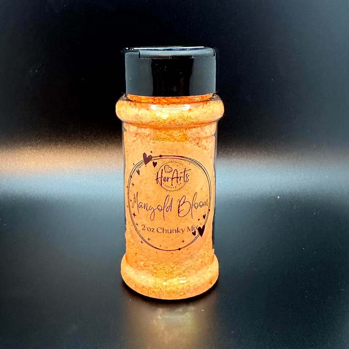 Marigold Bloom Pearl Fluorescence Chunky Mix Glitter