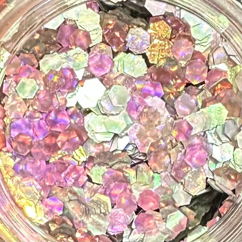 Mulberry Tree Cats Eye Holographic Chunky Glitter